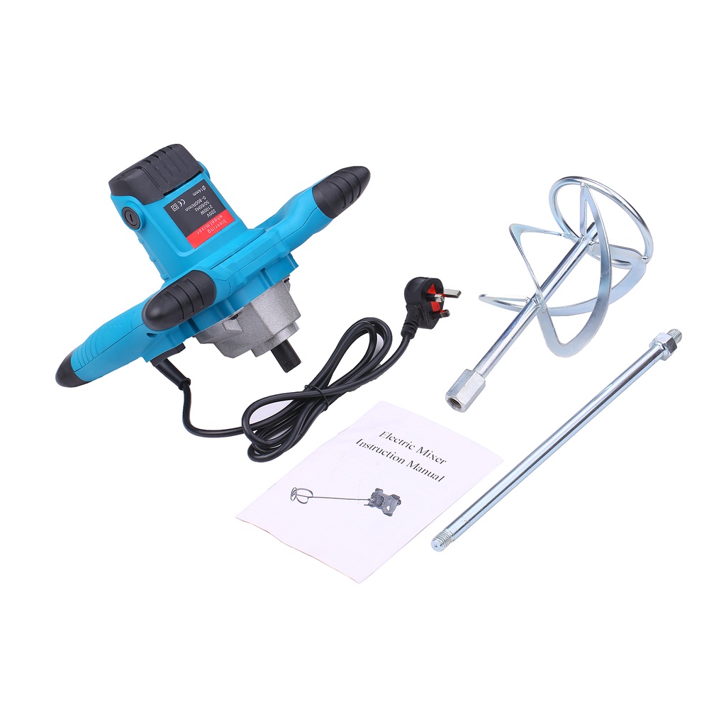 HandHeld Concrete Cement Mixer Portable Paddle Mixer Stirrers for