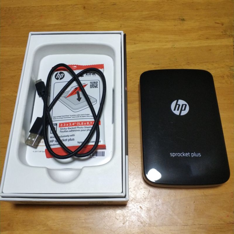 HP Sprocket Plus Printer มือสอง สำหรับกล้องหรือมือถือที่มีบลูธูท