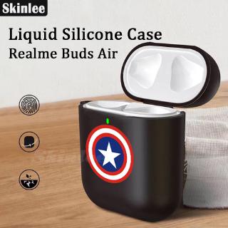 เคสลายกัปตันอเมริกาพร้อมที่ชาร์จ Realme Buds air Neo