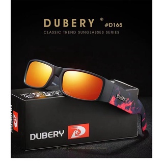 Dubery's ใหม่ แว่นตากันแดด เลนส์โพลาไรซ์ สไตล์โกธิค สําหรับขับรถ เล่นกีฬา