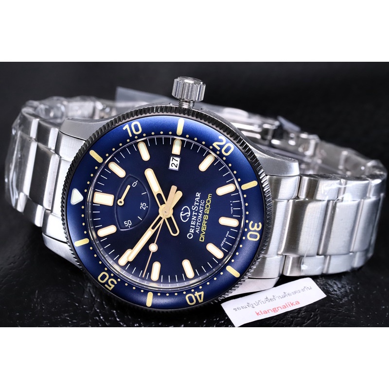 (แถมกล่องแบบพกพา) นาฬิกา Orient Star Sport Diver's Limited Edition 1,200 pcs รุ่น RE-AU0304L