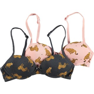 เสื้อชั้นใน เนื้อผ้าฝ้าย สําหรับเด็กผู้หญิง อายุ  teenage bra Zeeman brand 004