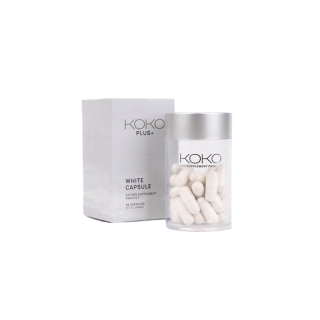 KOKO PLUS + WHITE Capsule (เม็ดขาว) ตัวช่วยลดน้ำหนักสารสกัดหลักจากธรรมชาติ สูตรใหม่