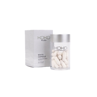 KOKO PLUS + WHITE Capsule (เม็ดขาว) ตัวช่วยลดน้ำหนักสารสกัดหลักจากธรรมชาติ สูตรใหม่