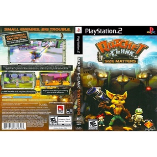 แผ่นเกมส์ PS2 Ratchet &amp; Clank Size Matters   คุณภาพ ส่งไว (DVD)