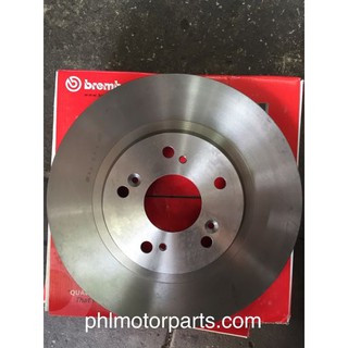 จานเบรคหน้า honda crv G1 G2 G3 G4ปี 1996-2012 ยี่ห้อbrembo ราคาต่อใบ