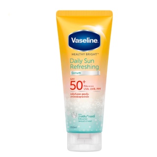 VASELINE วาสลีน เดลี่ ซัน รีเฟรชชิ่ง เซรั่ม เอสพีเอฟ50+พีเอ++++ 200 มล.