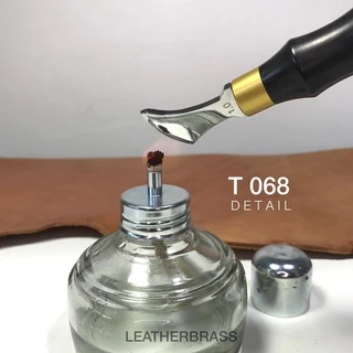 T068 ตะเกียงแอลกอฮอล์ ตะเกียงวิทยาศาสตร์ ตะเกียงแก้ว อุปกรณ์ช่างหนัง leatherbrass