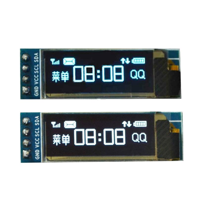 โมดูล0 . 91   Oled 128x32 โมดูลจอแสดงผล Lcd Iic Arduino Raspberry Pi