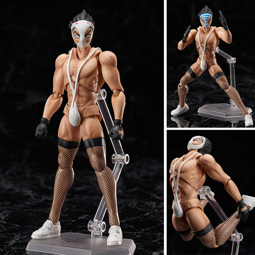 Max Factory งานแท้ ฟิกม่า Figma Figure ฟิกเกอร์ The Abnormal Super Hero Hentai Kamen เทพบุตรหลุดโลก 