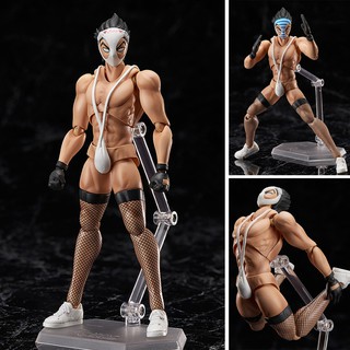 Max Factory งานแท้ ฟิกม่า Figma Figure ฟิกเกอร์ The Abnormal Super Hero Hentai Kamen เทพบุตรหลุดโลก เคียวสึเกะ ชิกิโจ