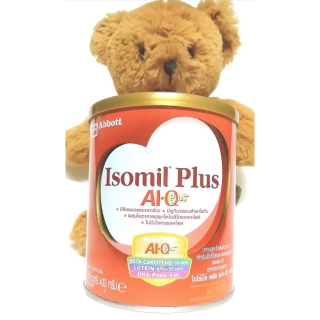▫❈จัดส่งใน 2 ถึง 3 วัน Isomil Plus AI Q Plusไอโซมิลสูตร2 นมผงเด็ก 1 ปีขึ้นไป (400g.)Exp:25/05/2023อุปกรณ์ให้นมเด็กนมผงแล