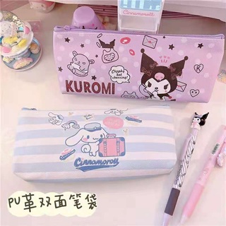 กระเป๋าดินสอ ลายการ์ตูน Kuromi Sanrio เครื่องเขียน สําหรับนักเรียน