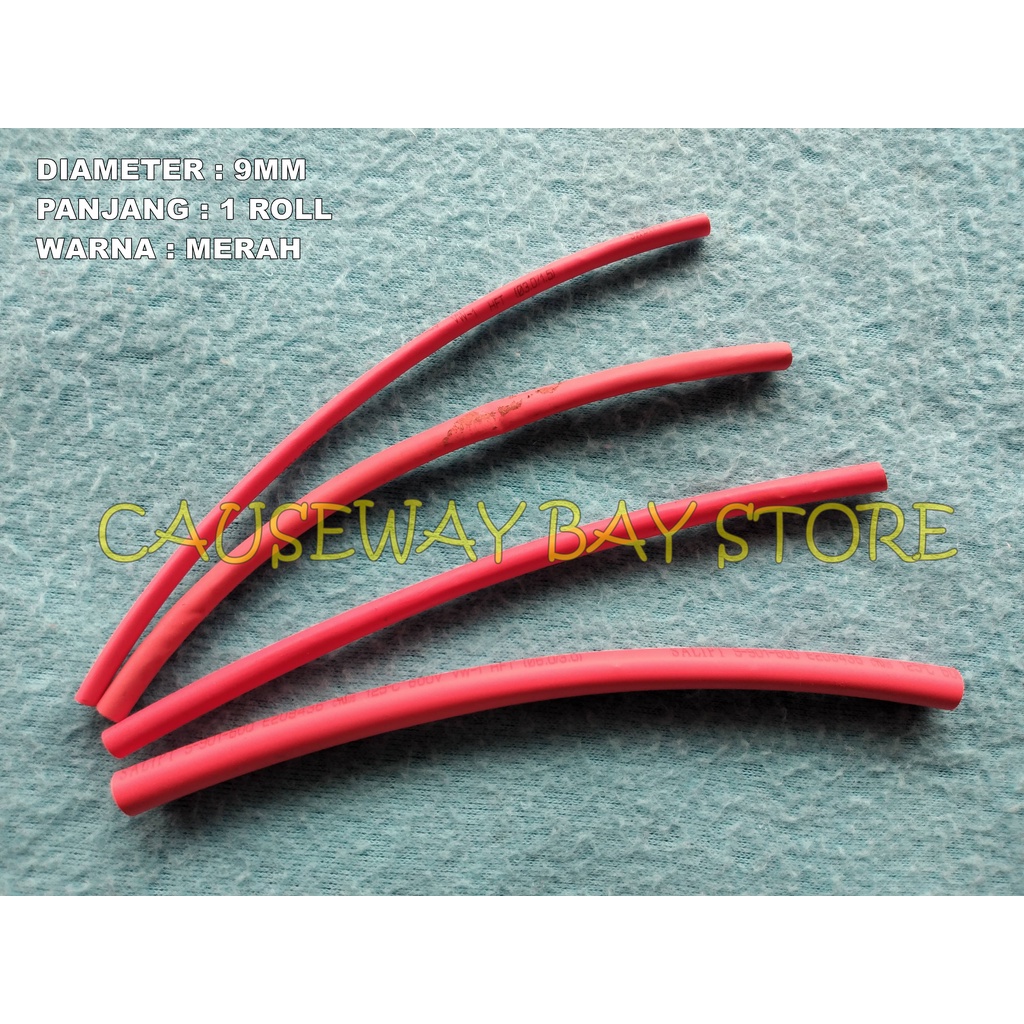 MERAH BURNING INSULATION (HEALTH SHRIMP) 9MMX1 RED ROLL