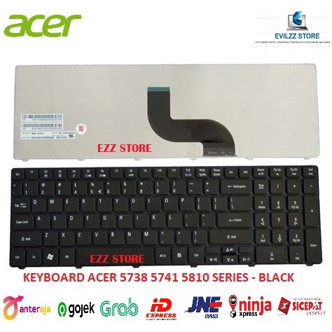 คีย์บอร์ด ACER 5810 5553 5553G 5625 5736 5736Z 5738 5738DG 5738DZG 5738G 5810 5810TZ 5810TZ 5810TZG 