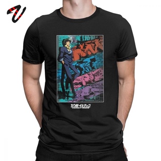 [S-5XL]เสื้อยืดแขนสั้น พิมพ์ลายการ์ตูนอนิเมะ Spike Rock พลัสไซซ์ สําหรับผู้ชาย