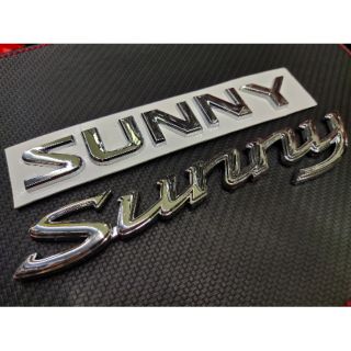 โลโก้  SUNNY. ติดท้ายรถ NISSAN