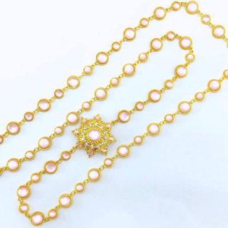 Vintage Jewelry สร้อย สังวาลย์ ชุดไทย ประดับ เพชรพลอย เพชร