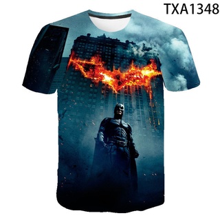 New Bat man Superhero Fashion Men Women 3D Printed T Shirt Short Sleeve Casual Cool Tops