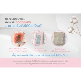 Cocopads ผ้าอนามัยเพื่อสุขภาพ กลางคืน