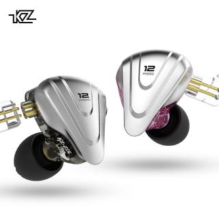 kz zsx terminator หูฟังอินเอียร์โลหะ 5 ba+1 d ไฮบริด 12 units hifi  In-ear Earphones HIFI metal earphone