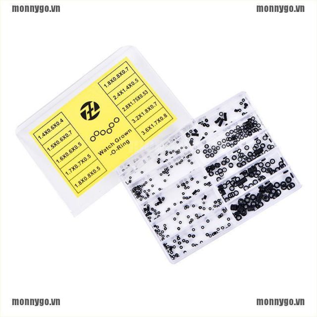 คอมโบปะเก็นลูกบิดกันน้ํา 10 ชิ้นสําหรับนาฬิกาปะเก็นยาง เครื่องมือซ่อมนาฬิกา