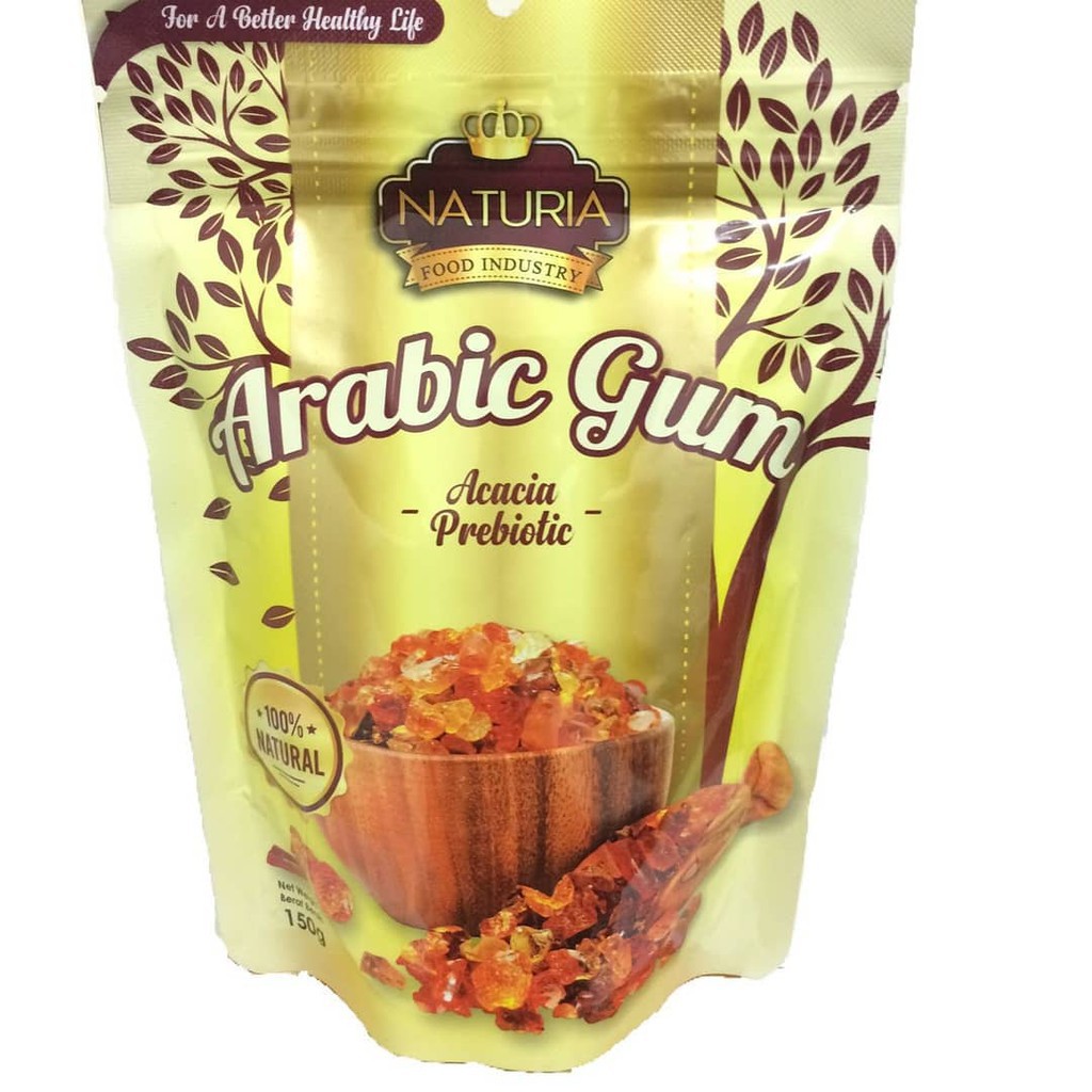 Naturia ARABIC GUM 150 กรัม/ARBIC GUM SUDAN/ALNASER/NATUIRABIC