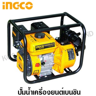 INGCO ปั๊มน้ำ เครื่องยนต์เบนซิน 7 แรงม้า ท่อ 3 นิ้ว รุ่น GWP302 ( Gasoline Water Pump )