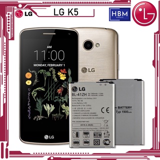 แบตเตอรี่ LG K5 X220 เดิม, แบตเตอรี่ L50, รุ่น BL-41ZH คุณภาพสูง (1900mAh) แบตเตอรี่ LG เดิม