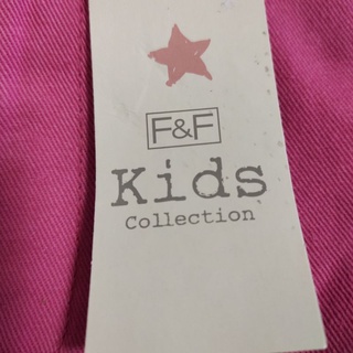 F&amp;F Kids Collection กางเกงขาสั้นเด็ก สีชมพู 9 ปร