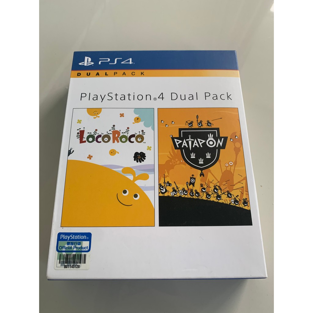 แผ่นเกมส์เพลย์ 4 มือ 2 Dual Pack : Locoroco & Patapon