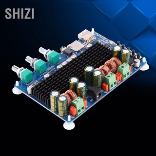 Shizi บอร์ดขยายเสียงซับวูฟเฟอร์ดิจิตอล 2.1 Usb Tf Input 50W + 50W สเตอริโอ 100W