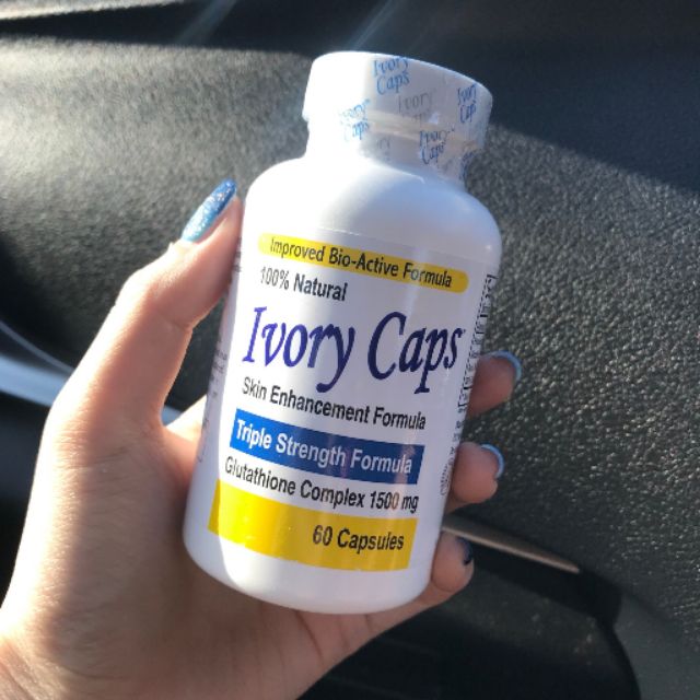 Ivory Caps1500 mg. Glutathione Complex นำเข้าจากUSA