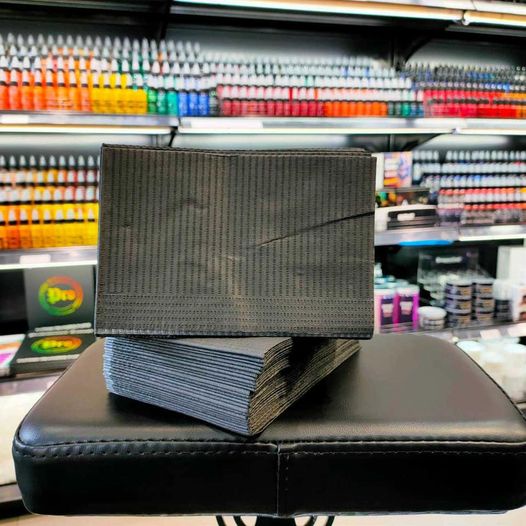 ผ้าปูรองโต๊ะกันเปื้อนสีดำ Disposable Tattoo Table Covers ห่อเล็ก 50 ชิ้น(33cm.x45cm.) แบบใช้แล้วทิ้ง ผ้ารองกันสีเปืื้อน