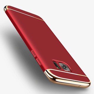 Samsung Galaxy S6 Edge 360ป้องกันเต็มรูปแบบเคสแข็ง 3in1 Full Body S6 Edge Plus Case Cover พีซีกรณีพลาสติกซองมือถือครอบ