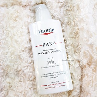 ⭐️❤️Eucerin Baby Wash and Shampoo 400 ml ยูเซอริน เบบี้