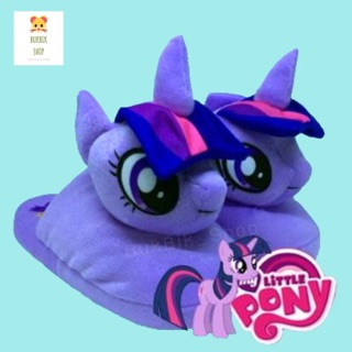 รองเท้าแตะใส่ในบ้าน Slipper  Pony Twilight Sparkle สีม่วง ลิขสิทธิ์แท้ (ภาพสินค้าจริง)