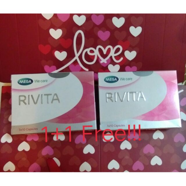 Mega Rivita 30 Capsules 1+1 ฟรี!!!