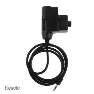 [KESOTO] Z Tactical Outdoor Gear U94 Headset PTT for Mobile Phone 3.5mm Version