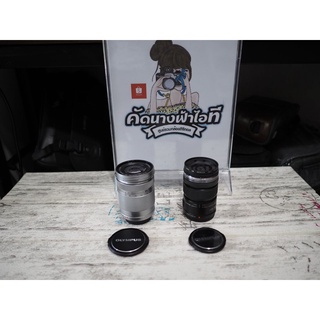 ++OLYMPUS 40-150R ไม่มีกล่อง มีฝาปิดหน้าหลัง ใช้งานได้ปกติ ไม่มีรา  ราคา 1,990 บาท ++OLYMPUS 12-50EZ ไม่มีกล่อง มีฝาปิดห