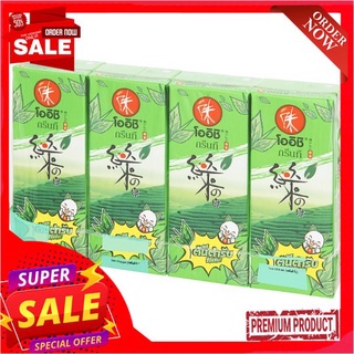 โออิชิชาเขียวรสต้นตำรับ180มล.แพ็ค 4OISHI GREENTEA ORIGINAL 180 ML.PACK 4