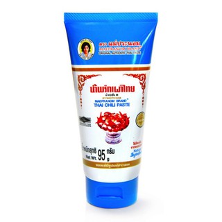 ถูกที่สุด น้ำพริกเผาไทยแม่ประนอม ชนิดหลอด 95 กรัม ใหม่!!!