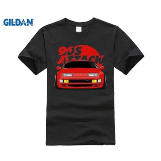 tshirtเสื้อยืดคอกลมฤดูร้อนเสื้อยืดแขนสั้น พิมพ์ลายรถยนต์ Nissan Fair300Zx สีเทา คุณภาพสูง สําหรับผู้ชาย ไซซ์ XS S M L XL