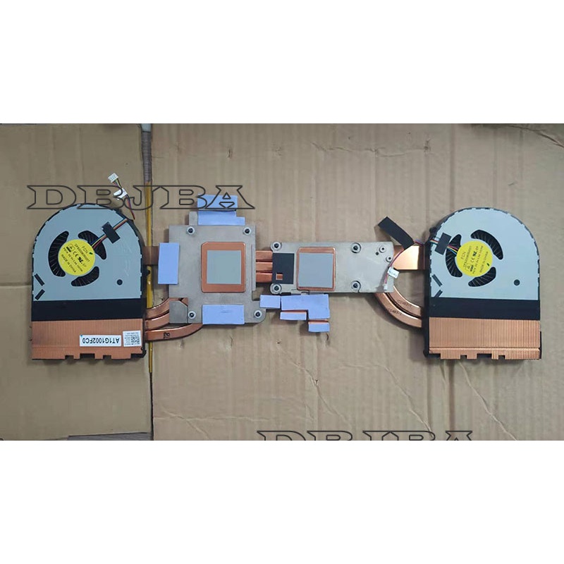 พัดลมระบายความร้อน CPU พร้อมฮีทซิงค์สําหรับพัดลม Dell Alienware 17 R3 09634N AT1G1002FC0
