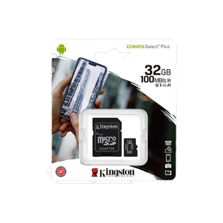 โปรโมชั่น : เมมโมรี่การ์ด Kingston microSDHC 32Gb - Class 10