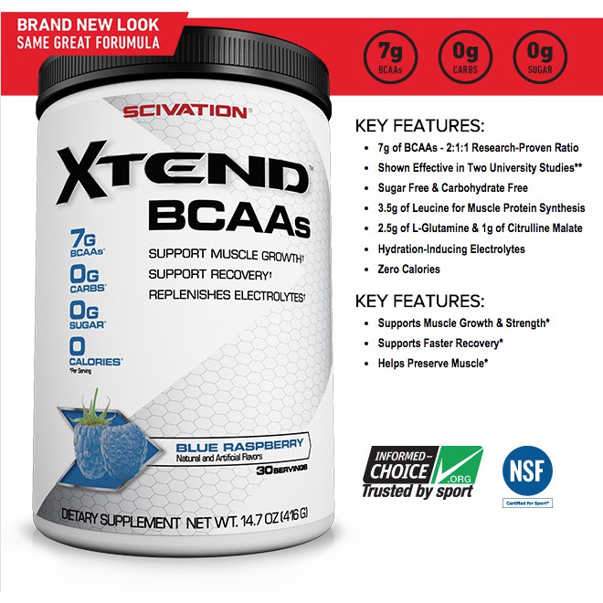 Scivation XTEND BCAA 90 servings sorpee ThaiPick