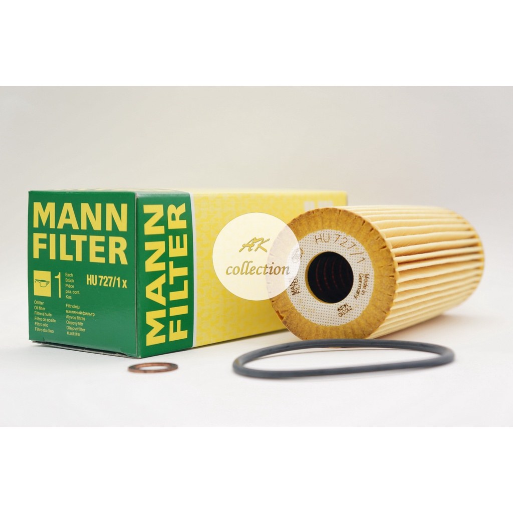 benz กรองน้ำมันเครื่อง ไส้กรองน้ำมันเครื่อง MANN FILTER HU727/1x เครื่อง M111 M104  รุ่น W124 W202 W210 W140  OX133D ราคา ถูกที่สุด ดีลบีเคเค แกลเลอรีภาพที่ 5