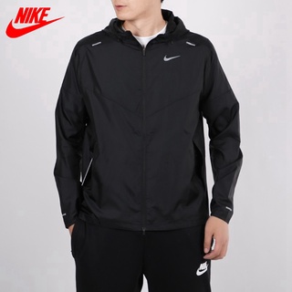 Nike ของแท้ 100% เสื้อแจ็กเก็ต กันแดด มีฮู้ด กันลม สําหรับทุกเพศ CZ9071