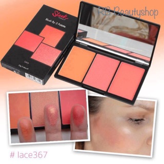 Sleek เซ็ทบลัชรวมสีฮอต 3 สี แมท+ชิมเมอร์