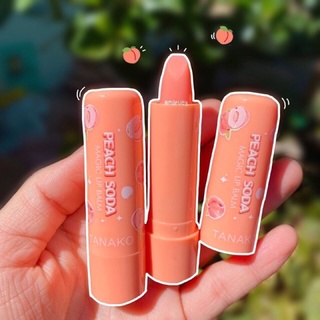 💋✨ลิปมันเปลี่ยนสี ลูกพีช PEACH SODA LIP BALM🍑